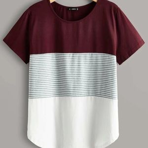 Striped tee